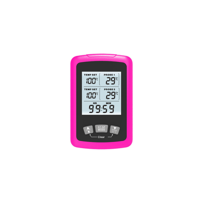 comprar Termômetro de carne duplo DT-108 de Digitas da ponta de prova do luminoso do LCD online manufacture