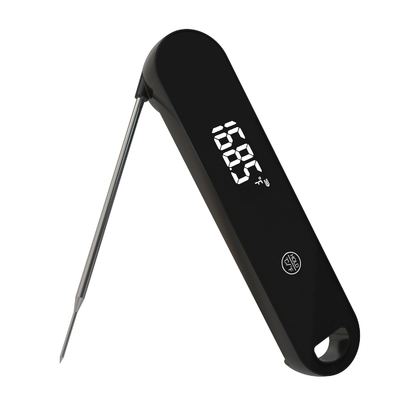 comprar Mais recente 0,6 segundos Iluminação IP67 à prova d'água Digital Instant Reading Meat Food Thermometer com elevador para acordar automaticamente desligado online manufacture