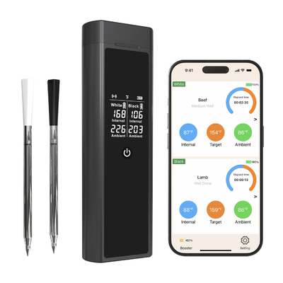 comprar 820FT Smart Wireless Meat Thermometer com duas sondas Digital Digital Meat Thermometer para Grill BBQ online manufacture