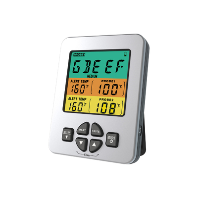 Good price Monitor duplo LFGB da temperatura do bife do termômetro do assado da ponta de prova dois on-line