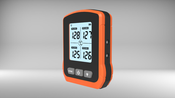 Good price Termômetro de carne elétrico do dente do fumador 4 de Oven Wireless Meat Thermometers For on-line