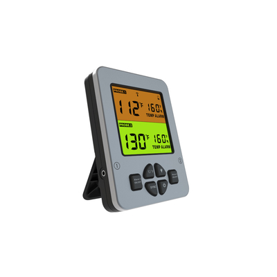 Good price Pontas de prova duplas sem fio grande LCD grande do APP do termômetro de cozimento de Digitas Bluetooth on-line